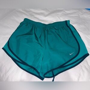 Nike Blue Athletic Shorts Lightweight Elastic Waist